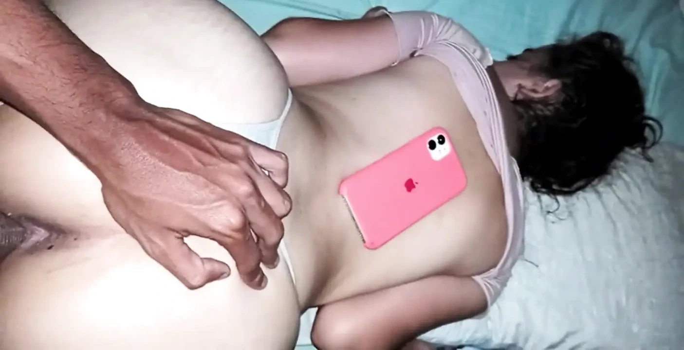 I leave her cell phone in her huge ass so I can fuck