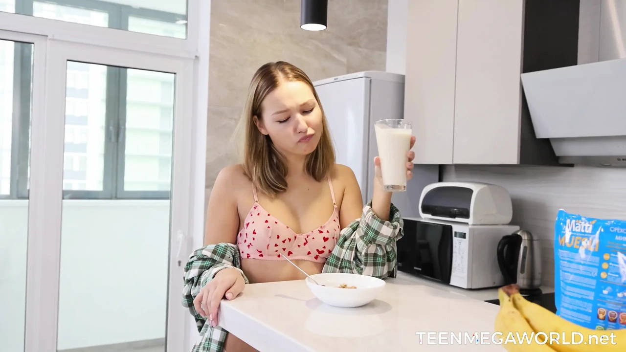 Enjoying Granola and Orgasm