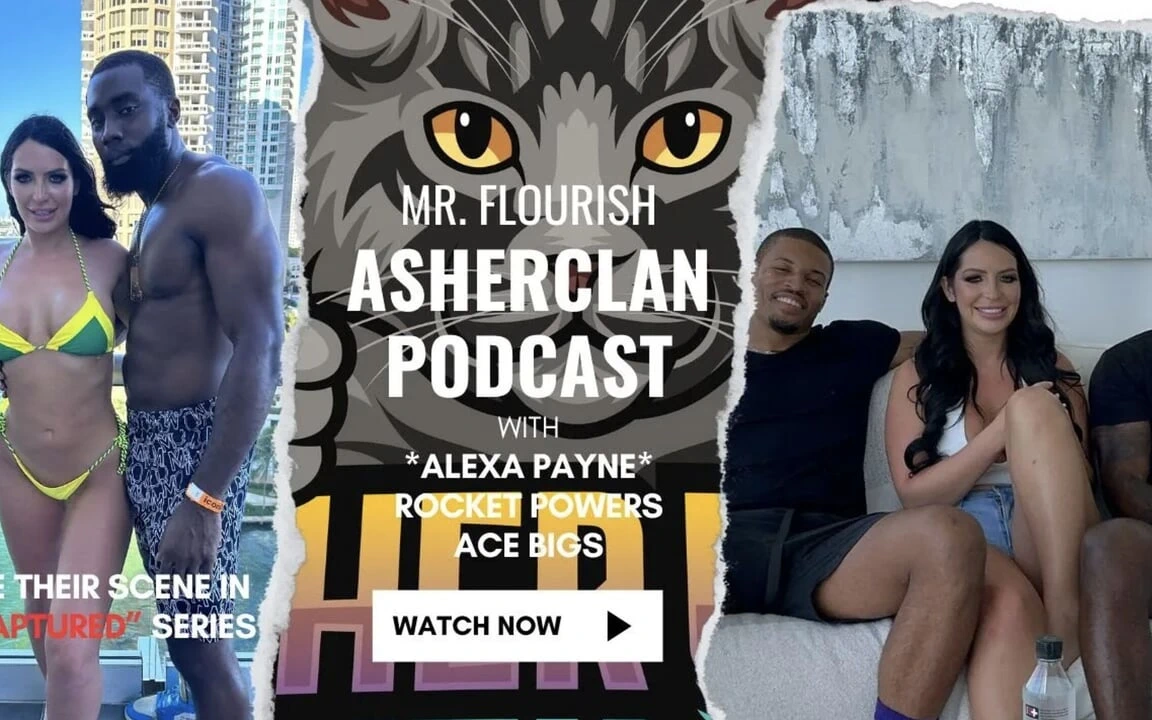 Mrflourish Podcast with Guests Alexa Payne, Rocket Powers and Ace Bigs