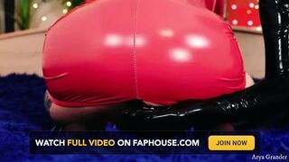 Femdom POV Giantess Video Latex Pvc Lesbians Arya Grander