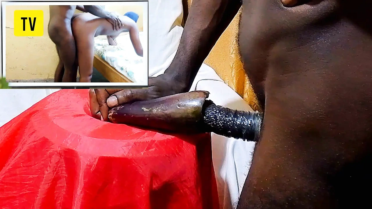 Fucking egg plant and feeling as real pussy while watching porn movie , all what I needed was sexual pleasure till i get CUM