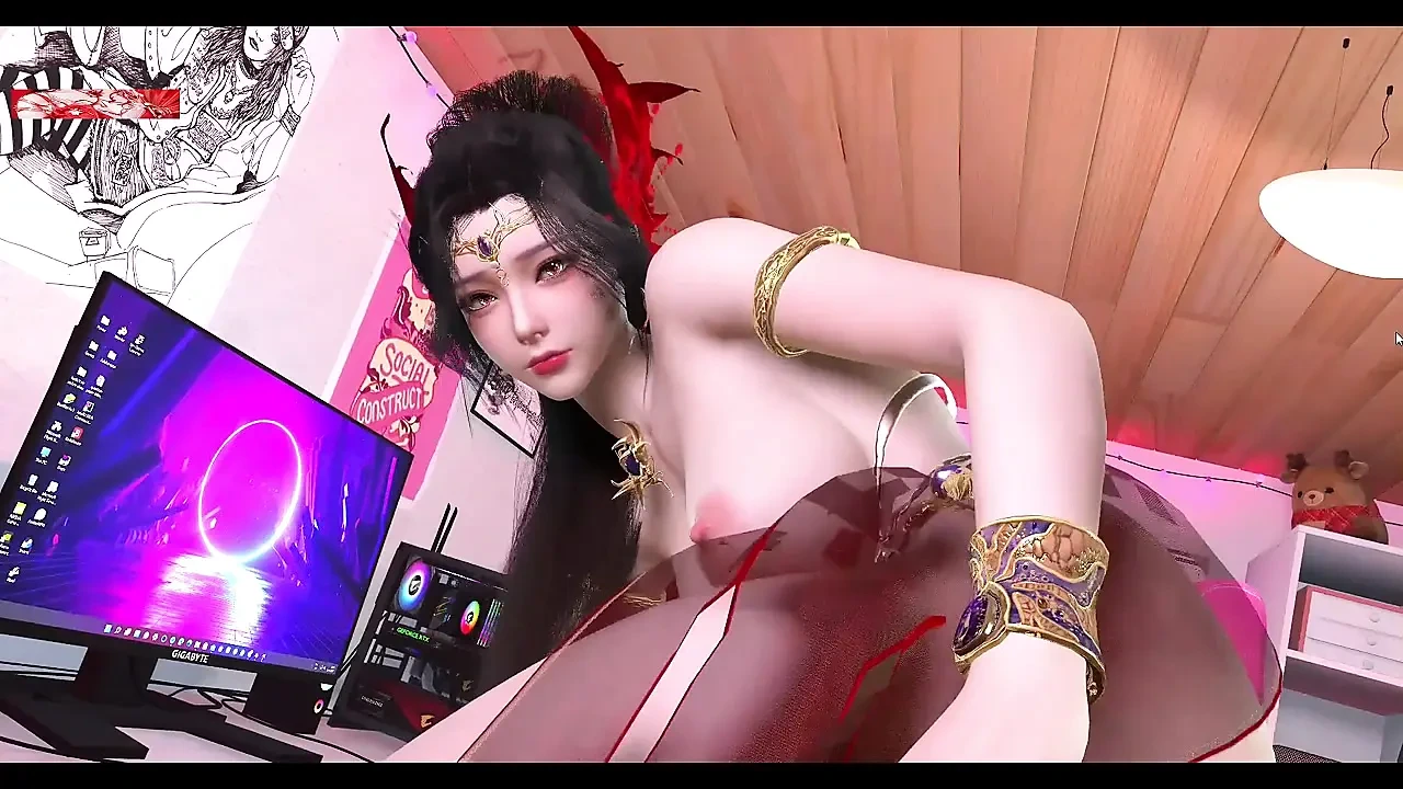 Queen of the 3D Night Realm- 3D Animation Hentai