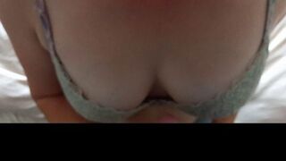 DirtySecretUK Forbidden Boob play and cock rubbing