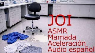 JOI ASMR mamada aceleración audio español