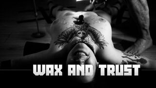 Sin trusted me with fire for her BDSM session - Wax play