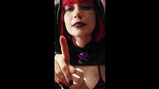 JOI from a Goth Bunny Girl