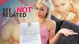 There Is No Reason To Not Cum Inside My Step Sis Chloe Temple's Tight Pussy - SisLovesMe