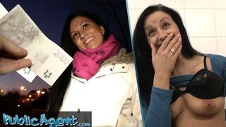 Public Agent - real student real restaurant real wet in doggystyle