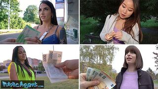 Question: Do Women get HORNIER when they FUCK for cash? Public Agent