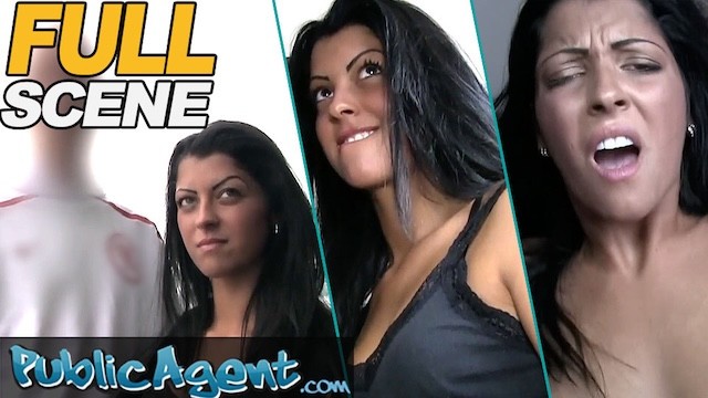 Public Agent Full Scene - 18 year old student takes my cum while her boyfriend waits outside