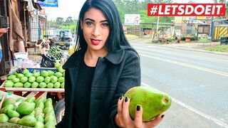 Bubble Butt Latina Picked up and tricked into sex - #LETSDOEIT