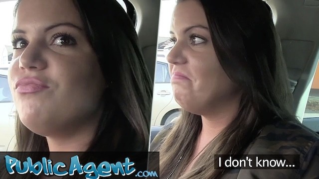 Public Agent - student REALLY NOT SURE about this creampie and outside sex