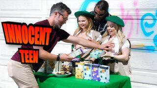 Girl Scouts Coco Lovelock & Haley Spades Getting Their Pussies Fucked By Their Customers