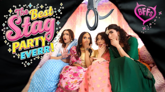 TeamSkeet Feature Movie - Indian Bachelorette Party Turns Into Stripper Fuck-Fest!