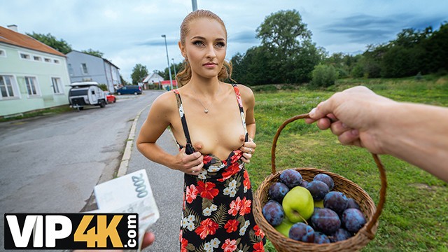 VIP4K. Red riding hood loves to show her pussy in her boyfriend’s car