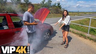 VIP4K. George Uhl roughly fucked a girl in the woods