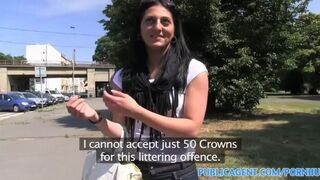 PublicAgent Fucking in the woods with a long black haired women