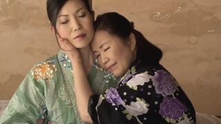 Mature Lesbian Friends Sticky Hot Spring Trip - Part.3