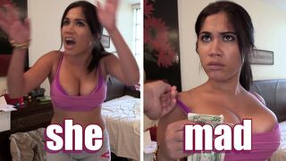 BANGBROS - Cuban Maid With Big Ass And Big Attitude Assuaged By Money