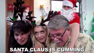 BANGBROS - Blonde And Naughty Santa Christmas Special With Anastasia Knight