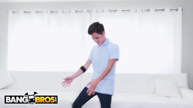 BANGBROS - Juan El Caballo Loco Practicing His Sex Moves Like A Dork