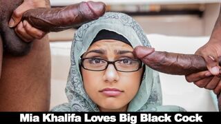 BANGBROS - Mia Khalifa Shares Her Hummus With Rico Strong & Charlie Mac
