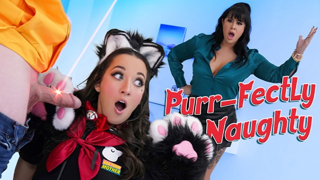 Stop It! Angry Stepmom Fucks Neko Girl and Horny Stepson - AskYourMother