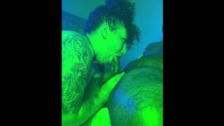 Allkashmoney's hungry mouth claims every cock without reprieve