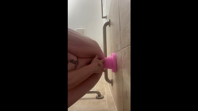 Big pink cone on the wall