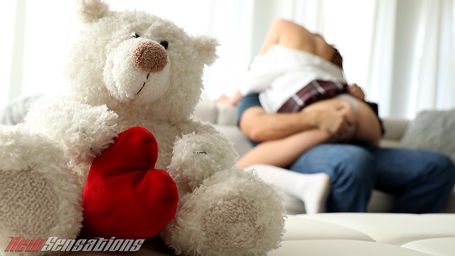 NEW SENSATIONS - Schoolgirl Athena Heart Wanted More Than a Stuffed Animal on Valentine's Day