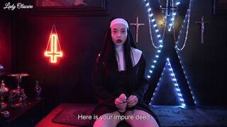 SIXTH COMMANDMENT (La Nun Teases You With Her Strapon)