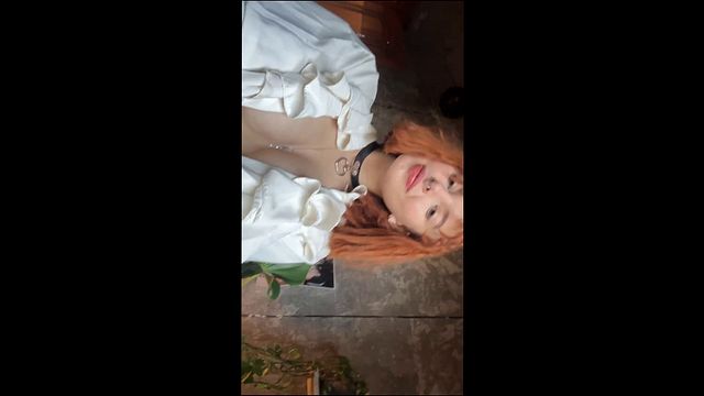 She spreads her legs and begs for cock