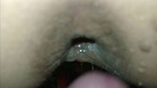 Can someone be that much of a slut? transvestite fucks a whore's ass.