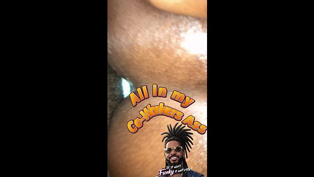 Co-Worker let me fuck her doogy style ebony Ass after she saw me Fuck the MILF boss on Work Trip