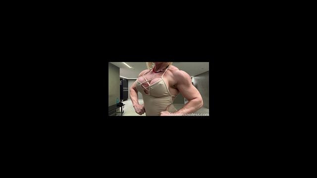Muscular latina babe with big tits gives you joy