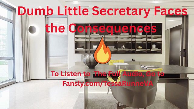 Dumb Little Secretary Faces the Consequences