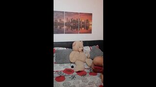 TWO LATINAS PASSIONATELY MASTURBATE THEIR PUSSIES.