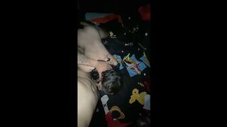 Latina getting a hard fuck in a huge ass
