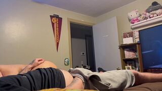 Sucked off by my step sis