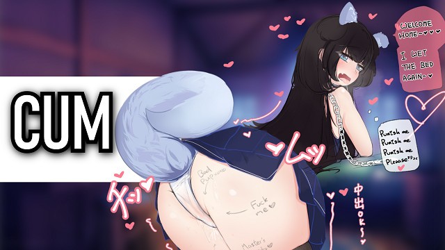 Naughty Pup Wants Anal Funishment For Wetting Herself Again
