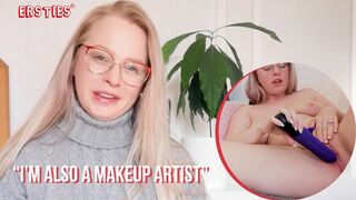 Ersties - Blonde Babe Anna Talks About the First Time She Squirted