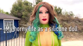 The horny life of a living fuck doll