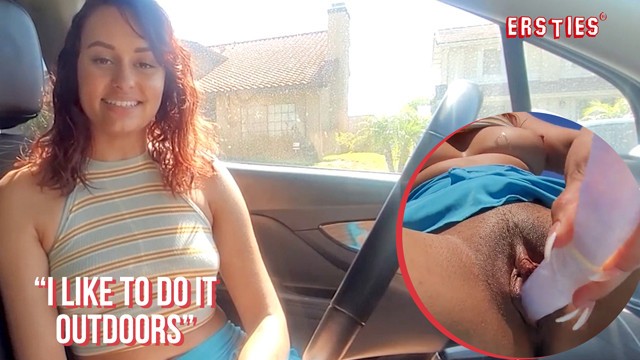 Ersties - Serina Squirts While Masturbating in Public