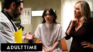 ADULT TIME - LULU CHU POSESSED BY SUCCUBUS! SHE SUCKS & FUCKS UNTIL PERVY PRIEST FUCKS IT AWAY!