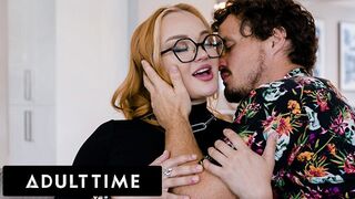 ADULT TIME - Tatted Babe Emma Magnolia SQUIRTING EXPLOSION During Pussy Worshipping Session