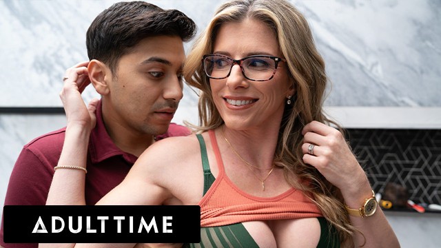 ADULT TIME - 'Let Me Fill His Shoes'... Max Fills Steps Up To Fuck Lonely Stepmom Cory Chase!