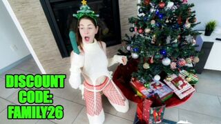 Bratty Stepdaughter Avery Wilds Gets Christmas Discipline From Stepdad Jay Rock