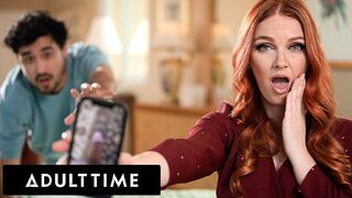 ADULT TIME - Ginger STEPMOM Marie McCray Says- OMG Is That Your DICK PIC?!
