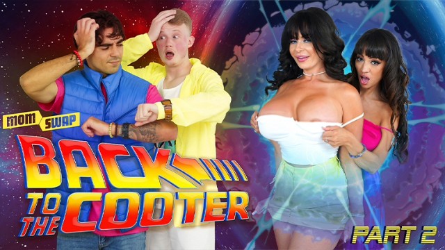 Time-Traveling Stepsons Fuck Their Milf StepMoms Again & Discover New Stepsisters - Swappz