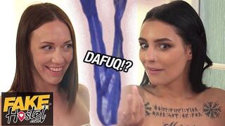Fake Hostel - Wait...WTF is he doing with our DIRTY STINKY PANTIES!?